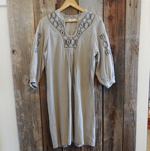 Peasant tunic dress